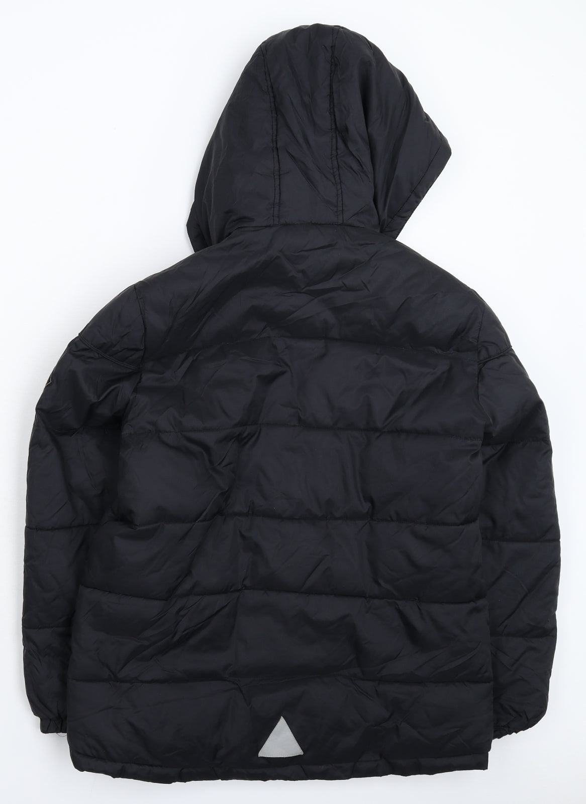 George Boys Black   Puffer Jacket Jacket Size 12-13 Years