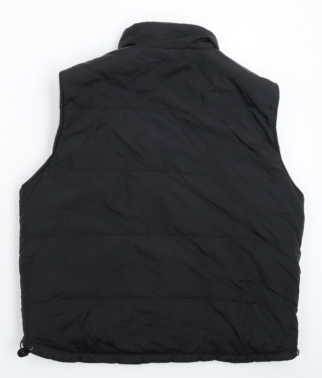 Preworn Mens Black   Gilet Jacket Size L