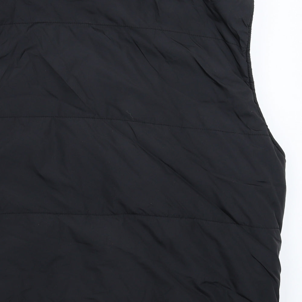 Preworn Mens Black   Gilet Jacket Size L