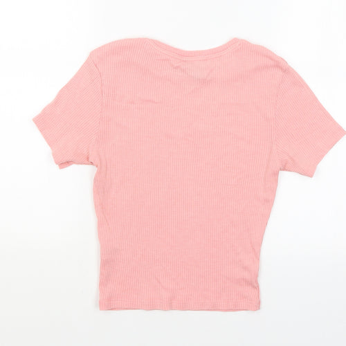 Primark Womens Pink   Basic T-Shirt Size XS  - Unique