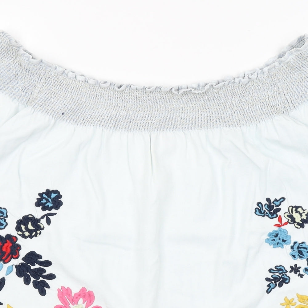 Denim Co Womens Beige   Basic T-Shirt Size 14