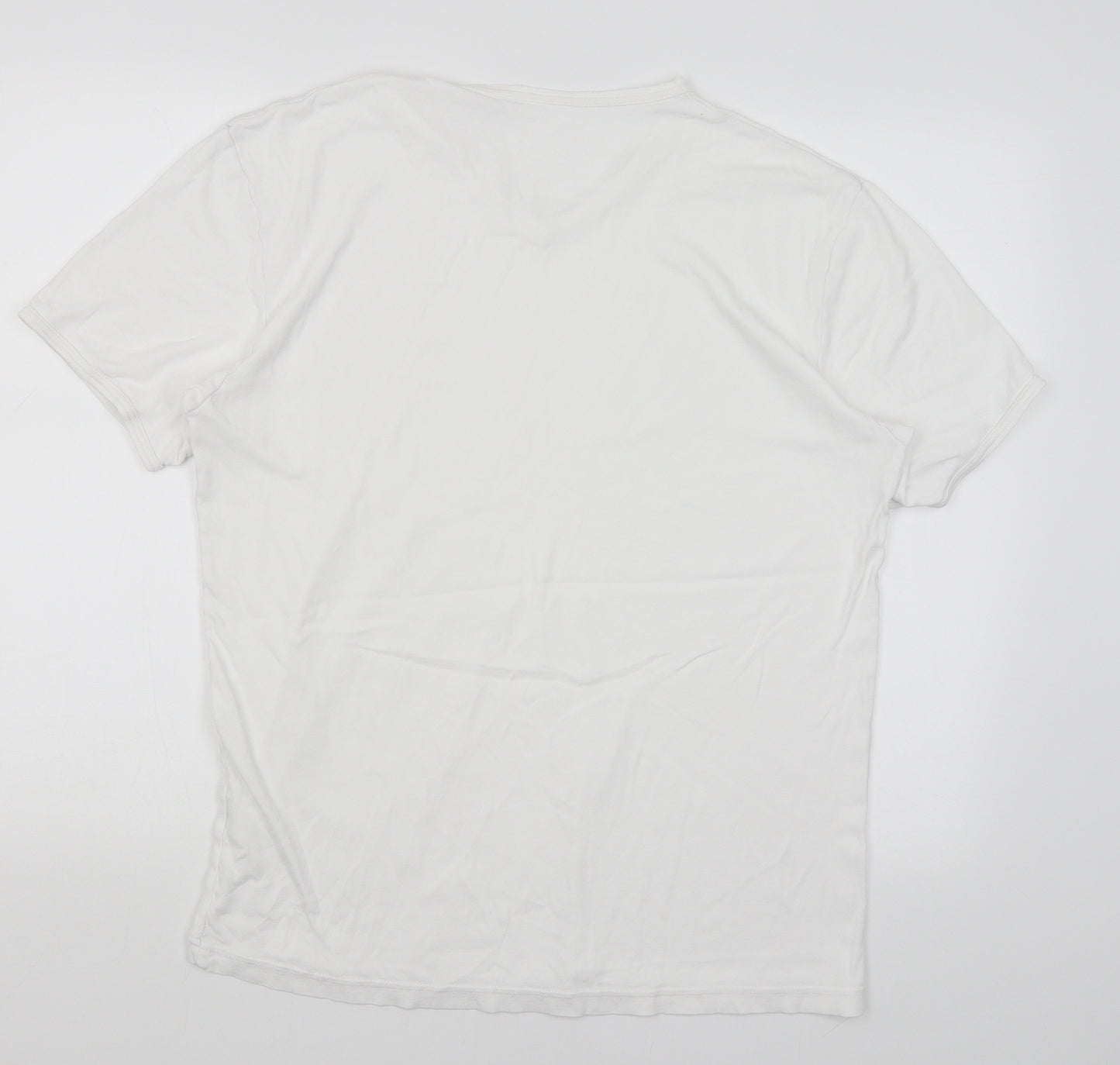 M&S Mens White    T-Shirt Size XL