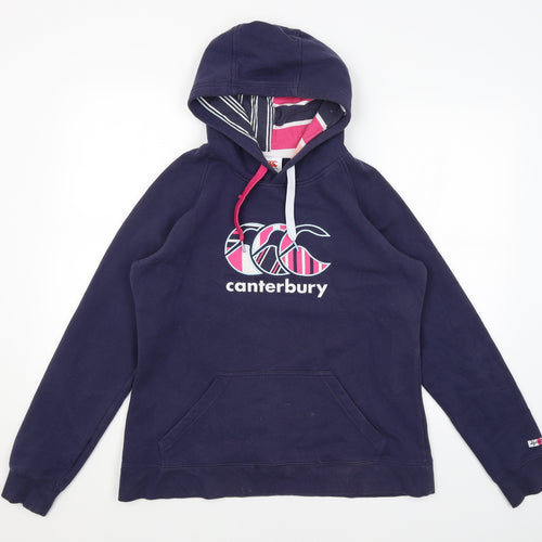 Canterbury Womens Blue   Pullover Hoodie Size M