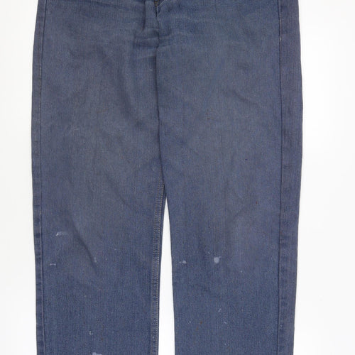 Refined Mens Blue   Straight Jeans Size 32 in L30 in