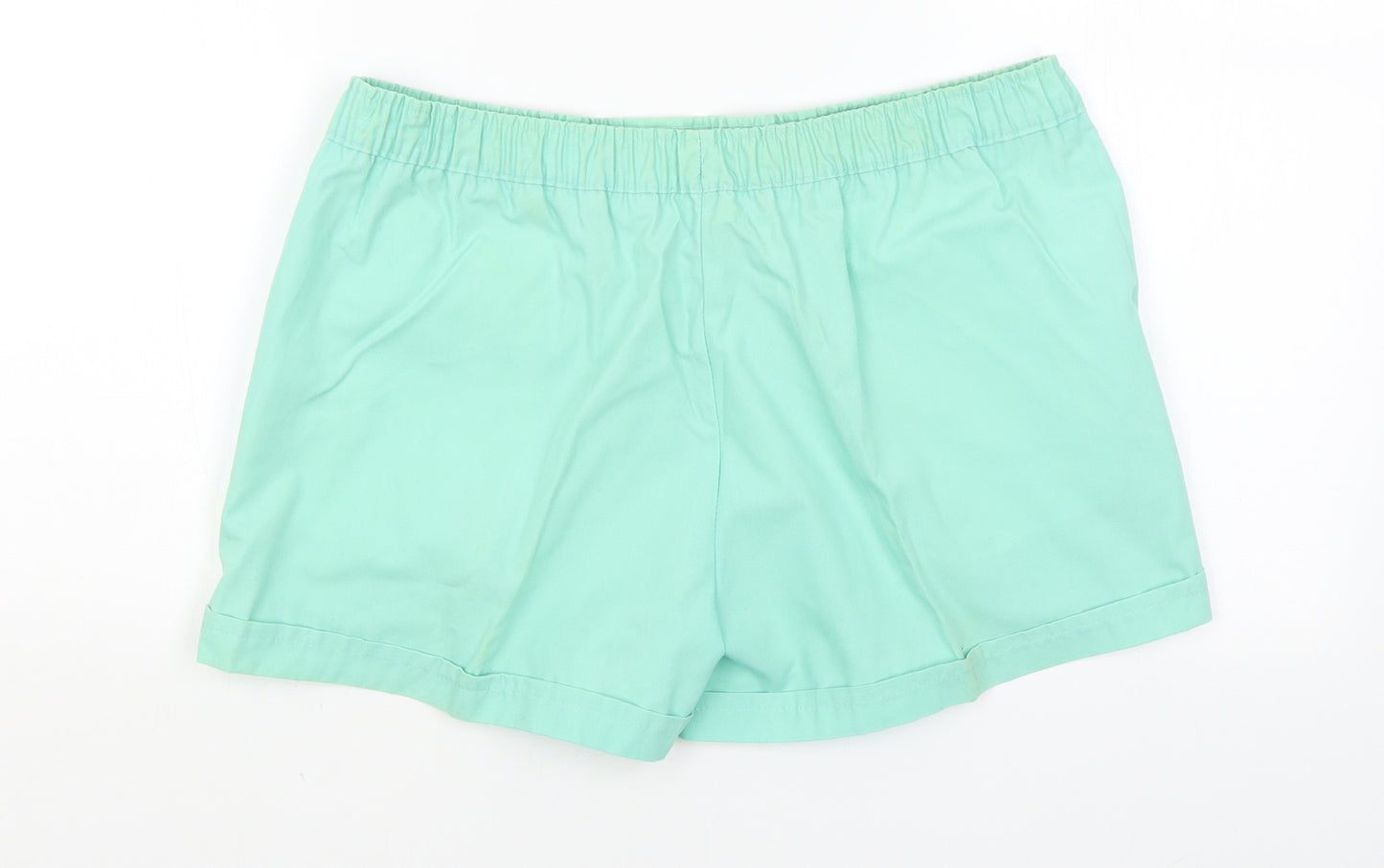 Amiga Womens Blue   Chino Shorts Size 10