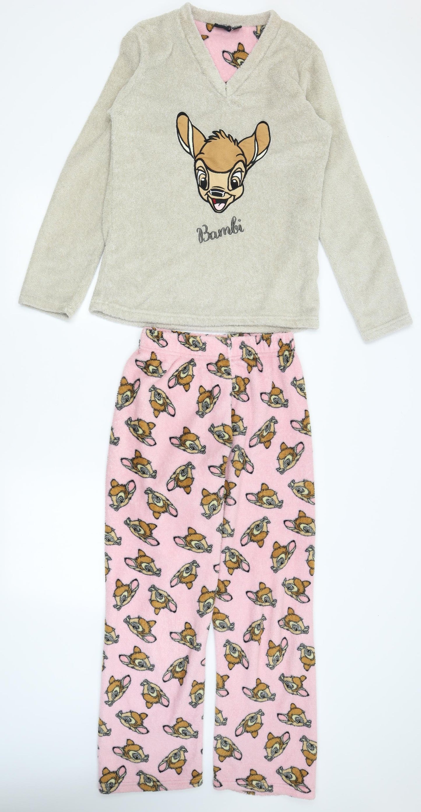 Love to Lounge Womens Brown Solid  Top Pyjama Set Size XS  - Bambi