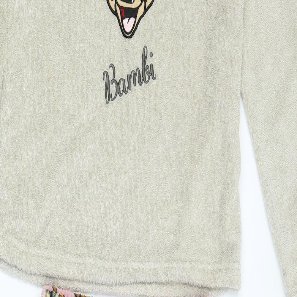 Love to Lounge Womens Brown Solid  Top Pyjama Set Size XS  - Bambi