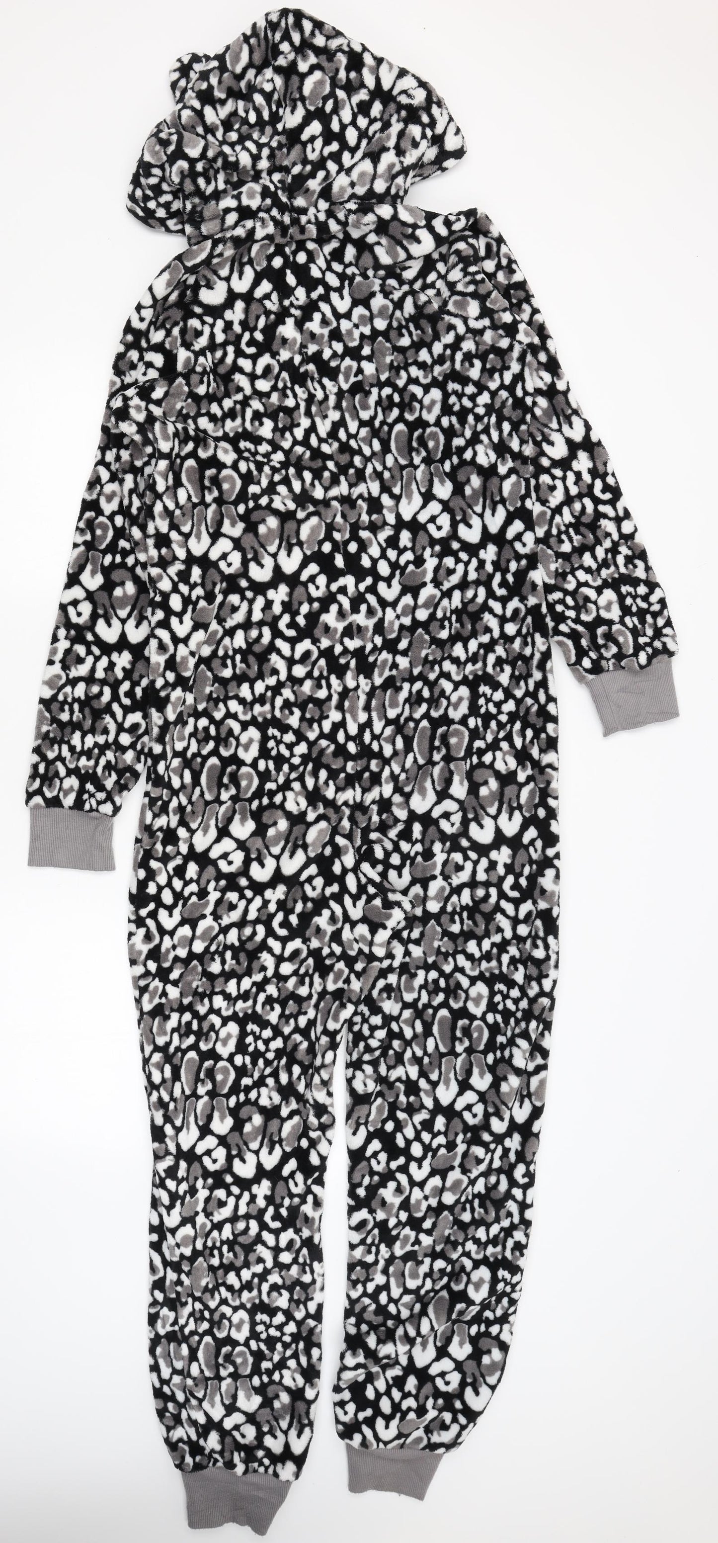 NEXT Womens Black Animal Print  Top One Piece Size M