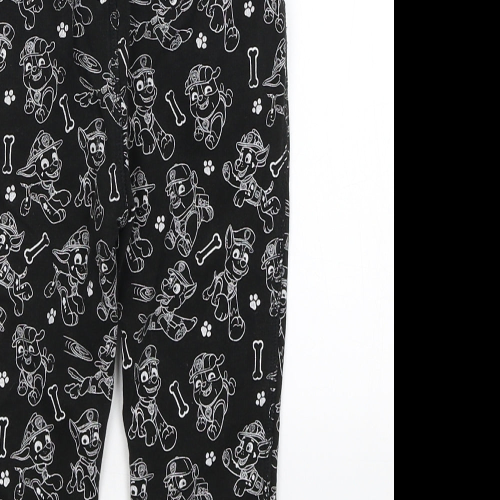 George Boys Black   Jogger Trousers Size 2-3 Years - Paw Patrol