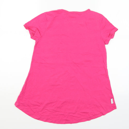 Cancer Research Womens Pink   Basic T-Shirt Size 8  - Race For Life