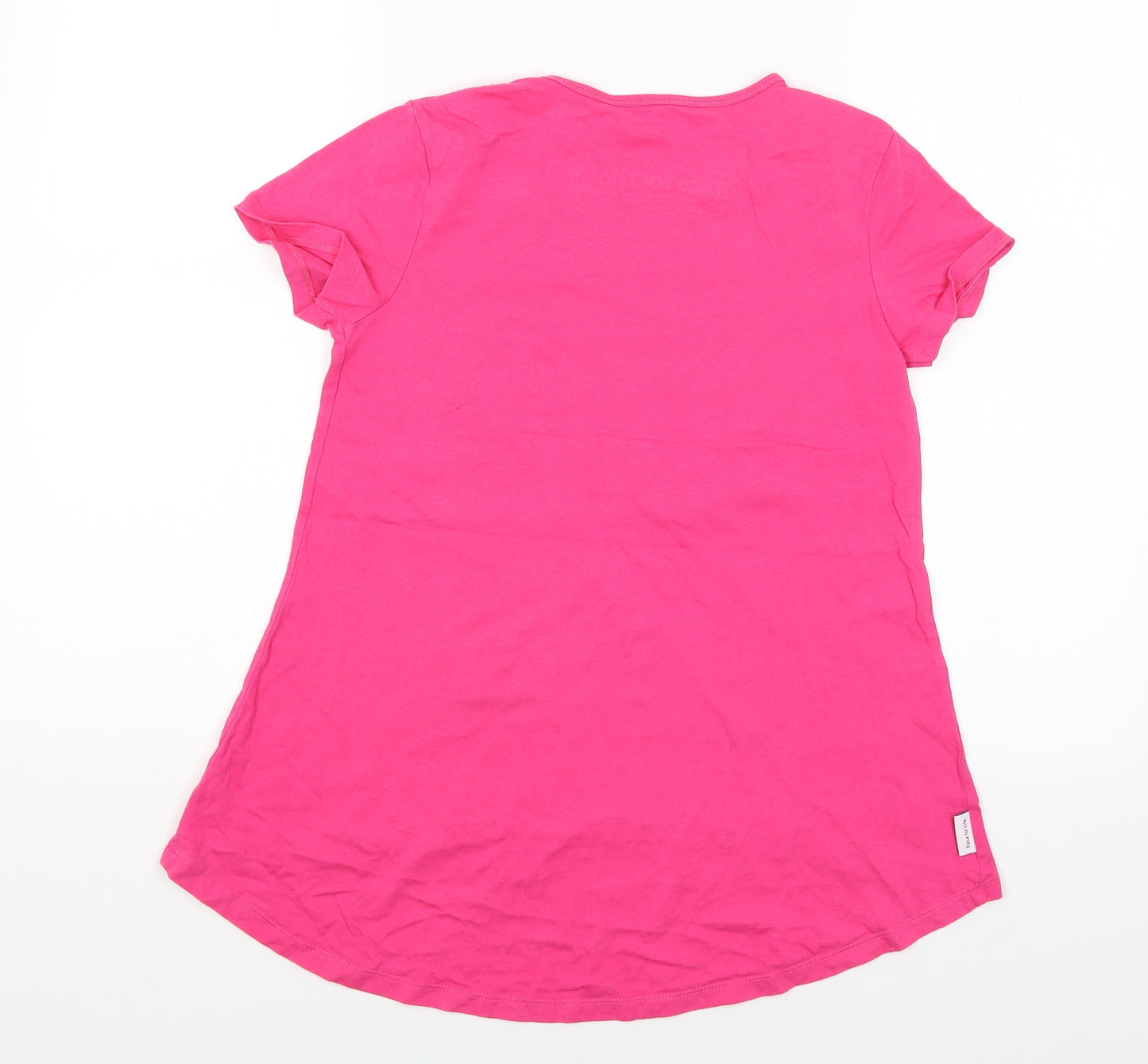 Cancer Research Womens Pink   Basic T-Shirt Size 8  - Race For Life