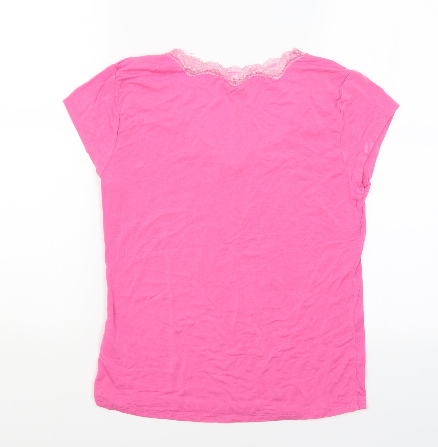 Urban Nights Womens Pink   Basic T-Shirt Size 12