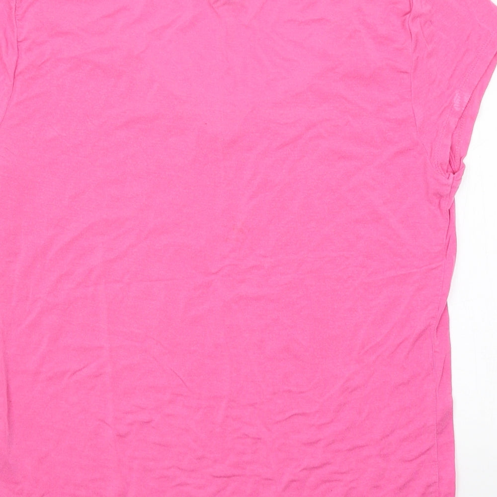 Urban Nights Womens Pink   Basic T-Shirt Size 12