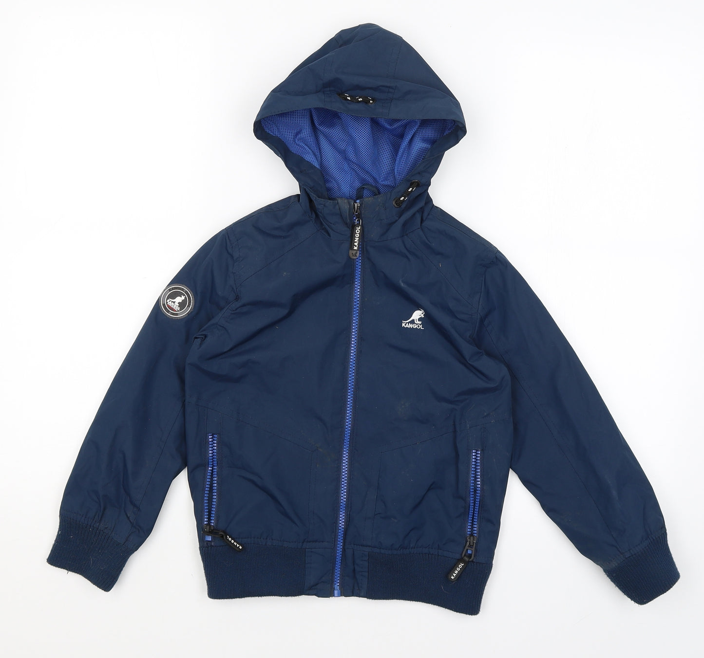 Kangol Boys Blue   Rain Coat Coat Size 6-7 Years
