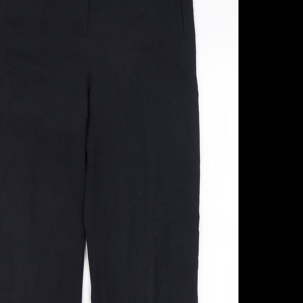 M&S Womens Blue   Trousers  Size 12 L26.5 in