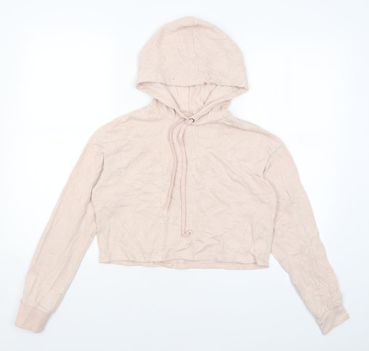 Divided Womens Pink   Pullover Hoodie Size XS