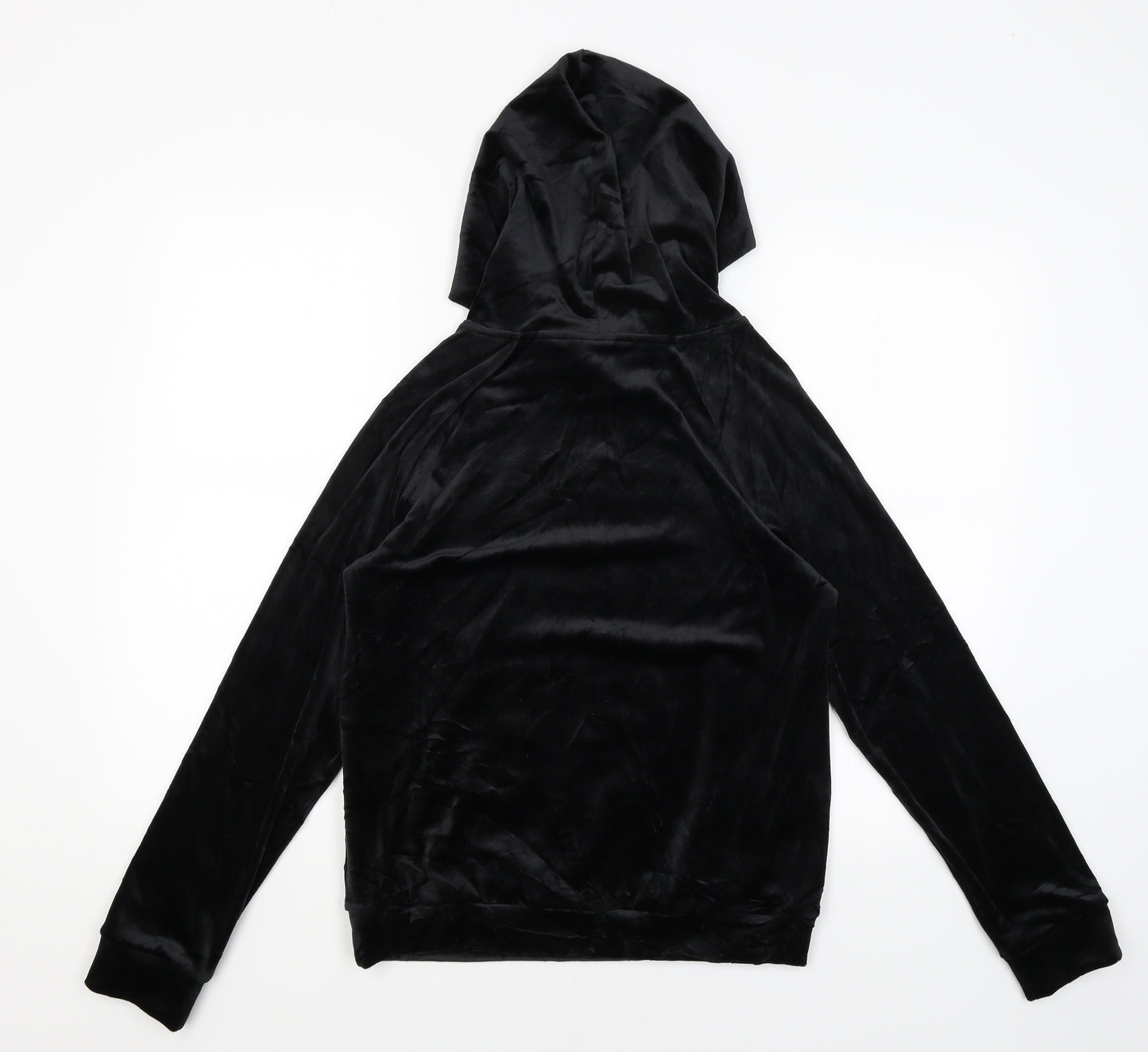 M&S Womens Black   Pullover Hoodie Size 6