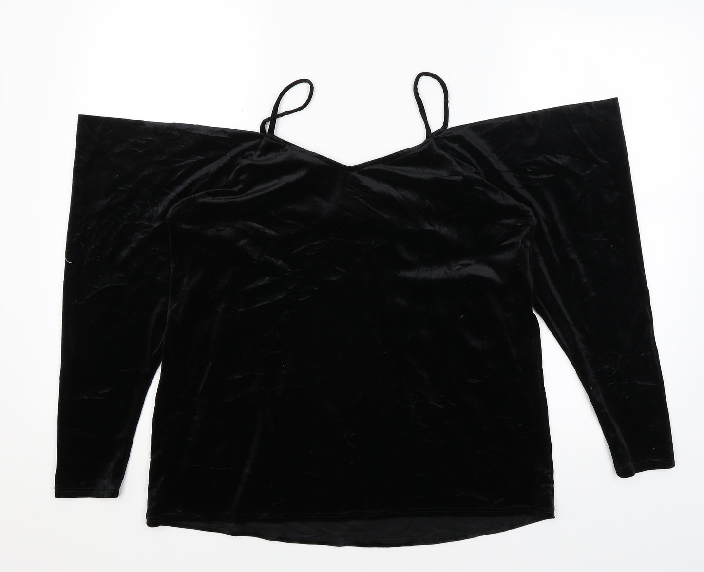 River Island Womens Black   Basic T-Shirt Size 10