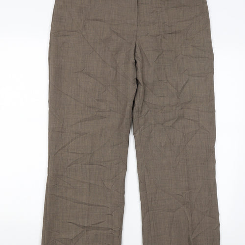 Platform Womens Brown   Trousers  Size 14 L27 in