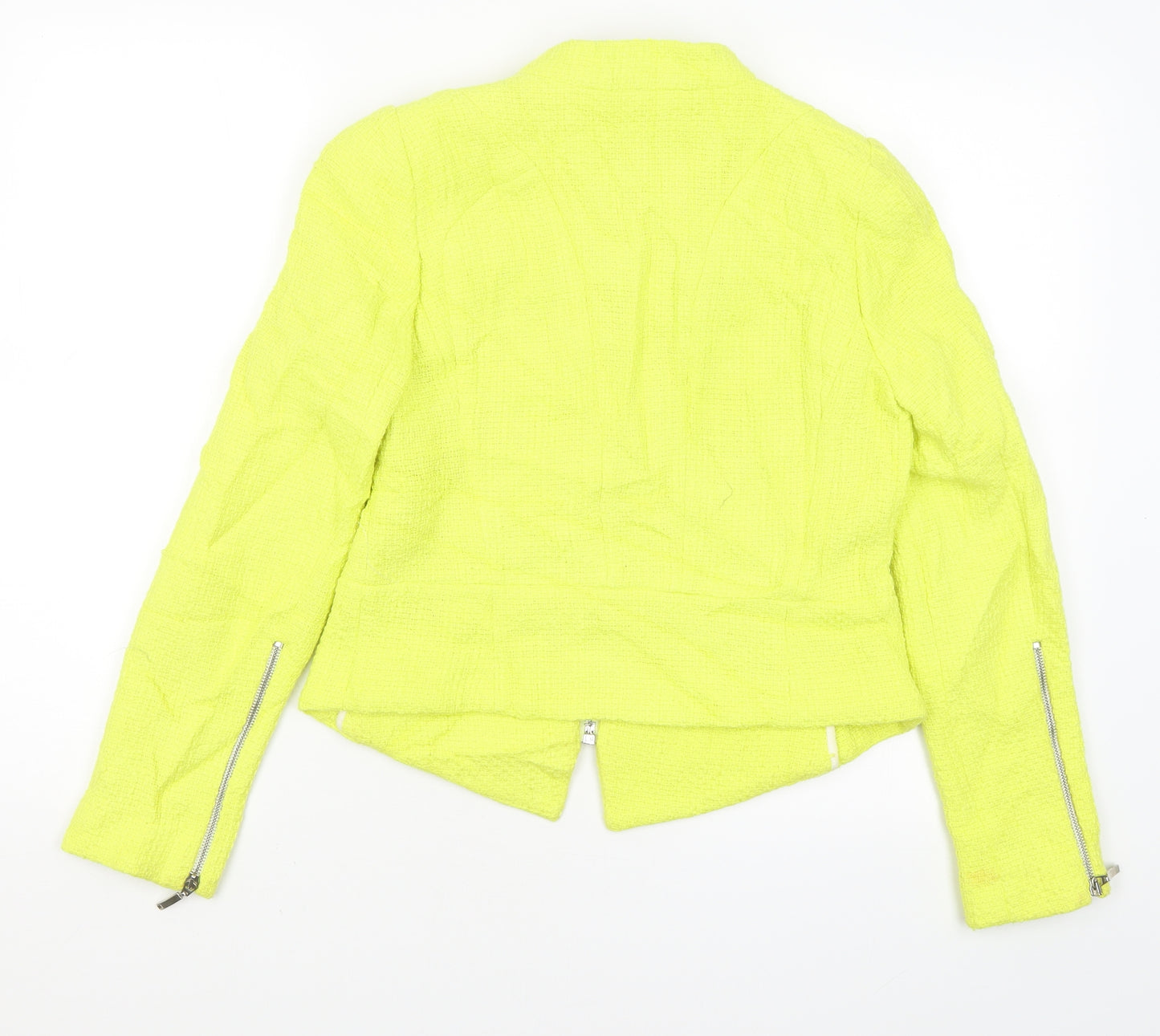 Zara Womens Yellow   Jacket Blazer Size L