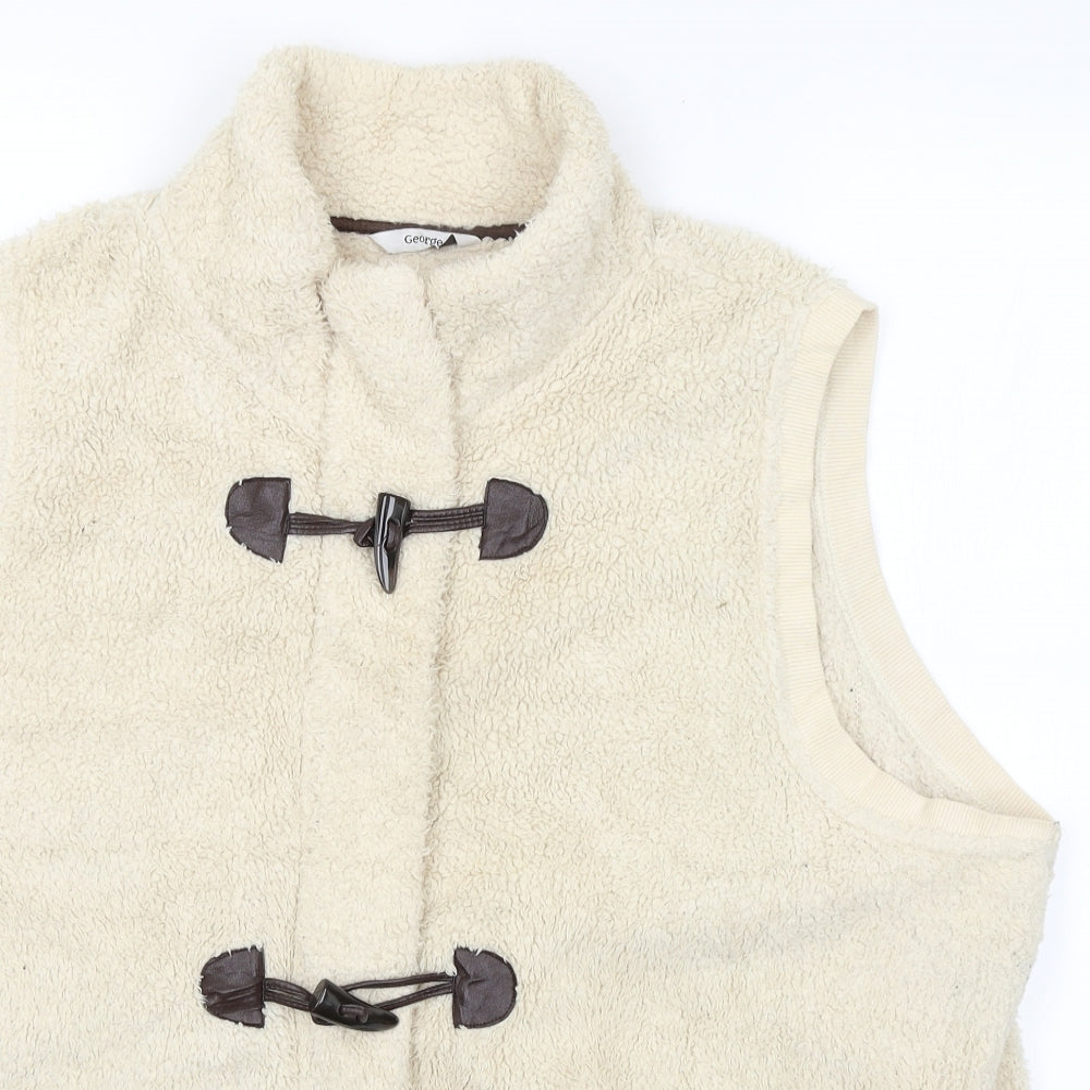 George Womens Beige   Vest Jumper Size 24