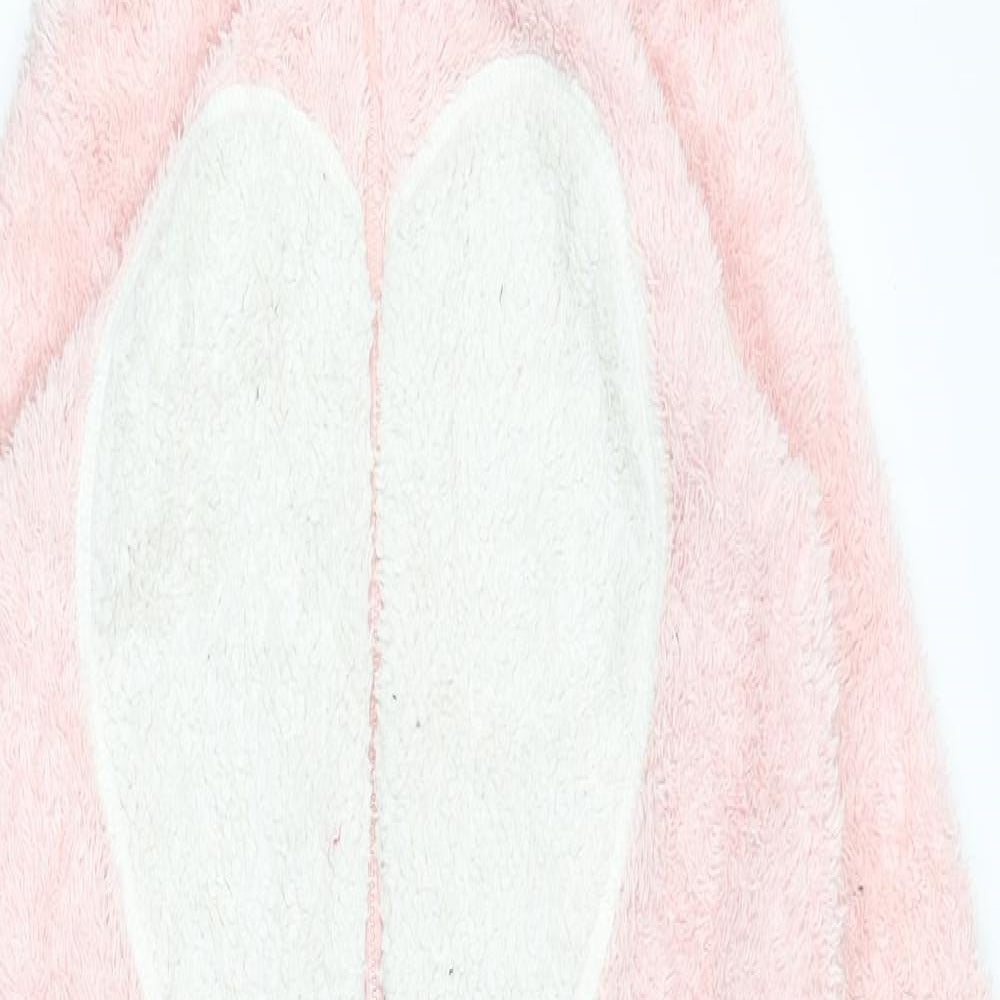 Young Dimension Girls Pink Solid  Top One Piece Size 10-11 Years  - Rabbit