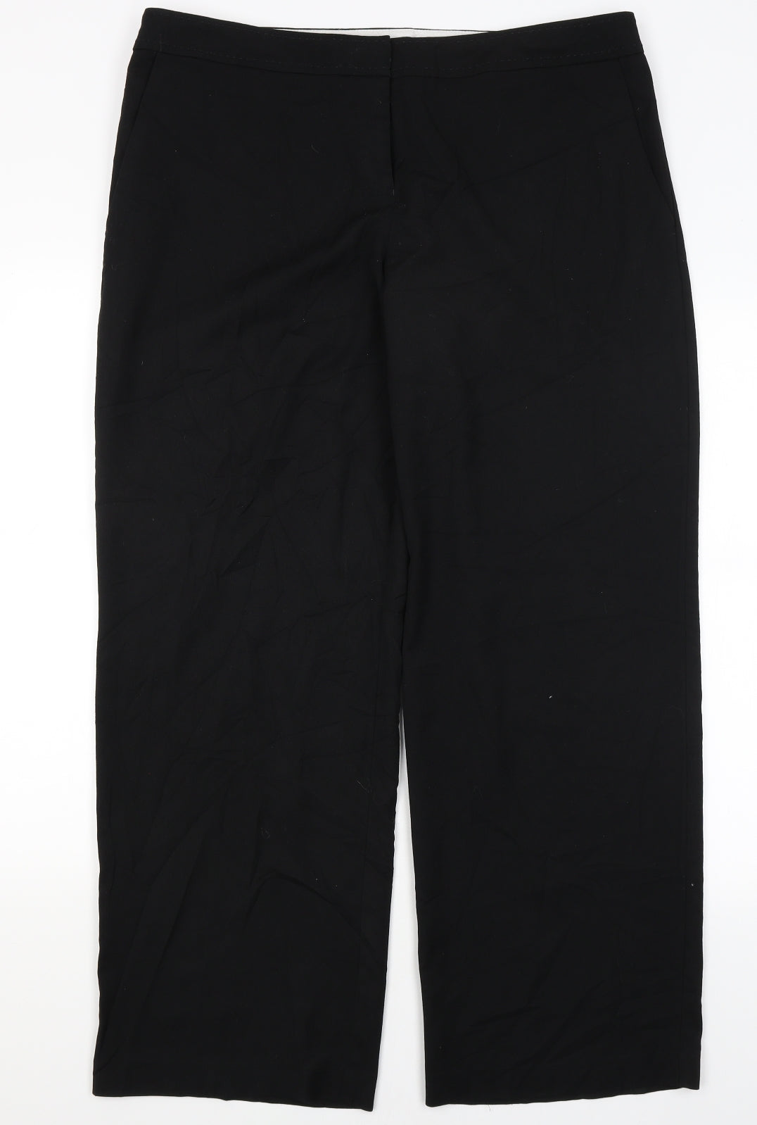 NEXT Womens Black   Trousers  Size 16 L30 in