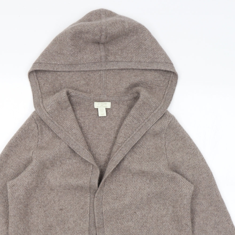 St Tropez Womens Brown   Cardigan Jumper Size XL