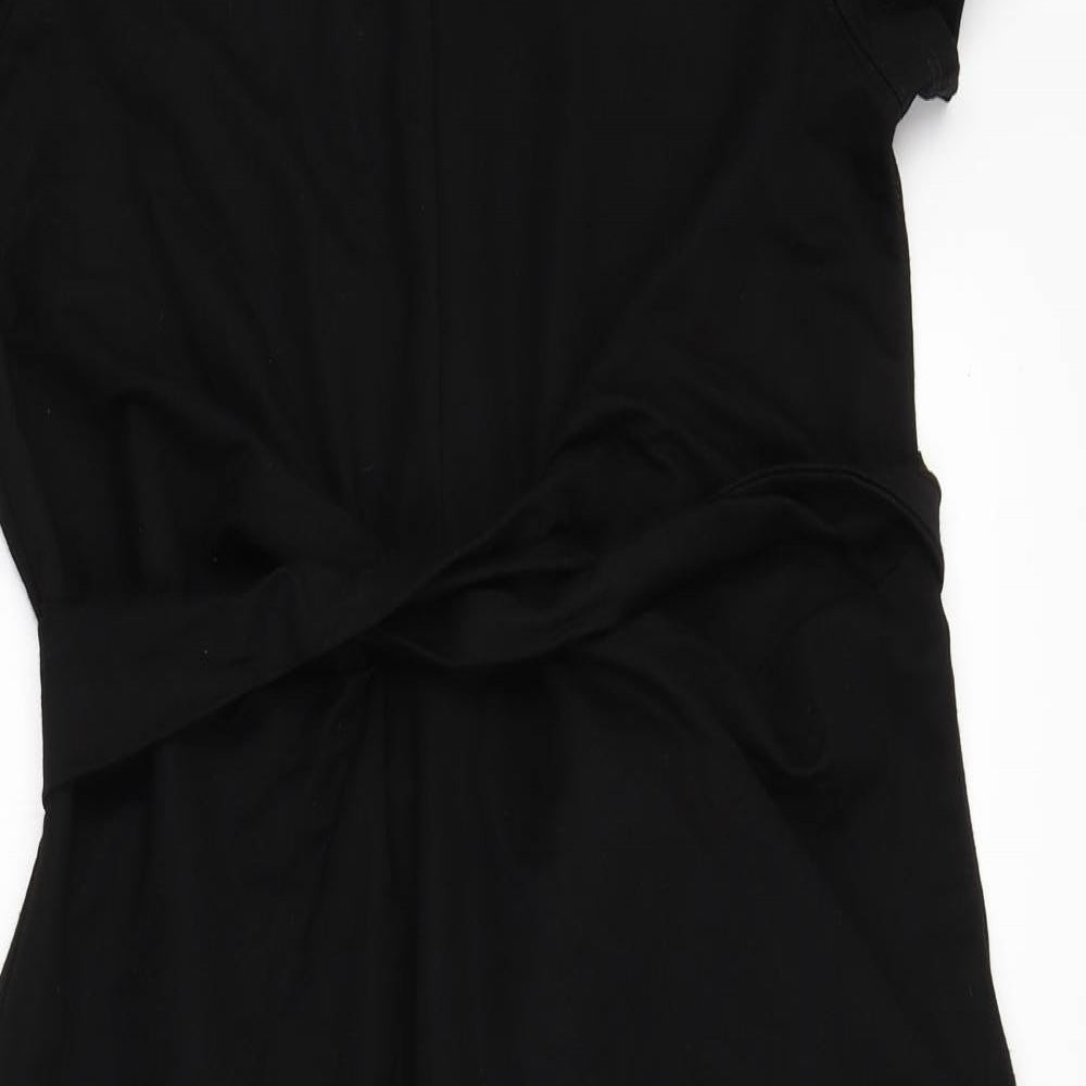 Springfield Womens Black   Slip Dress  Size L