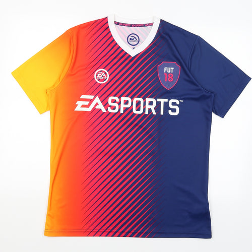 EA Sports Mens Multicoloured   Basic T-Shirt Size M