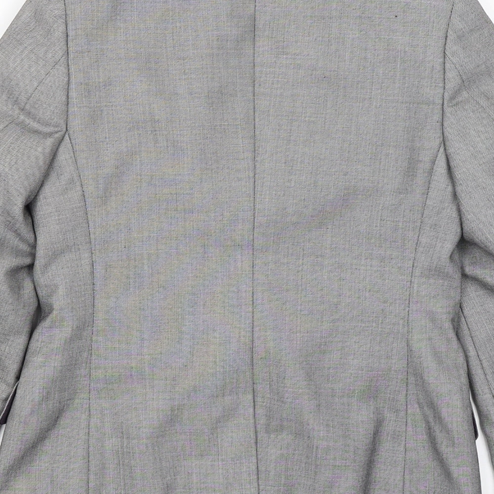 F&F Boys Grey   Jacket Blazer Size 6-7 Years