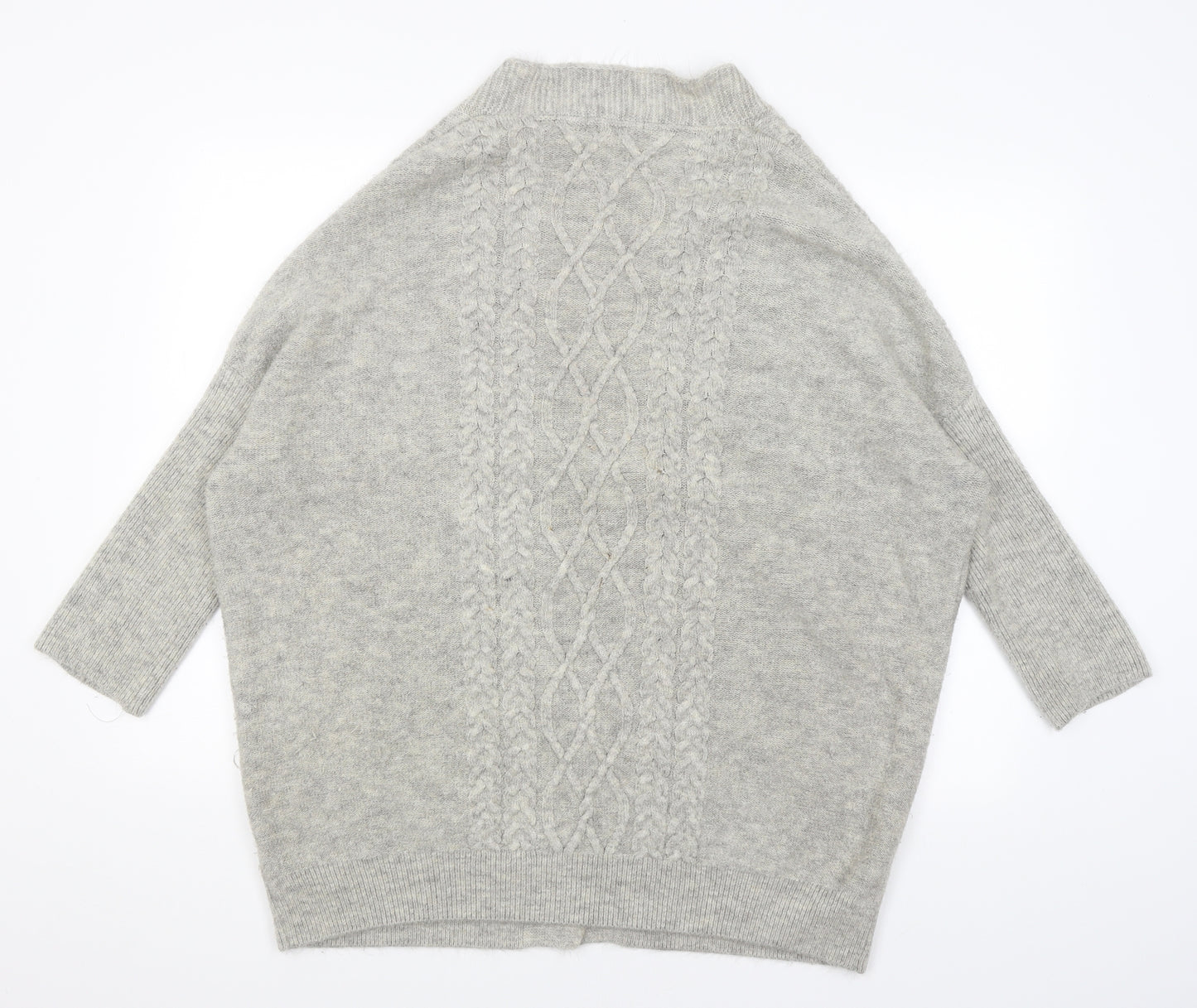 George Womens Grey   Cardigan Jumper Size L