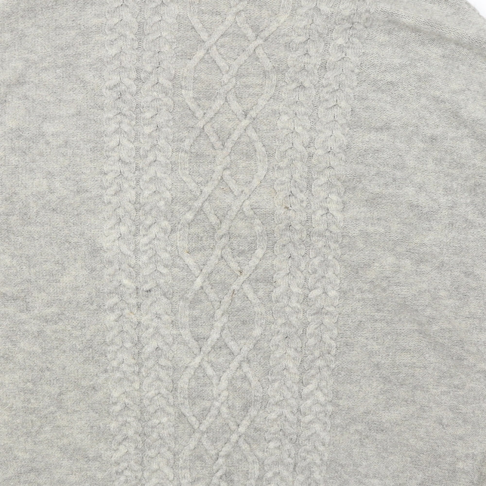 George Womens Grey   Cardigan Jumper Size L