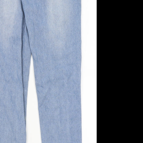 Pretty Little Thing Womens Blue   Skinny Jeans Size 8 L29 in