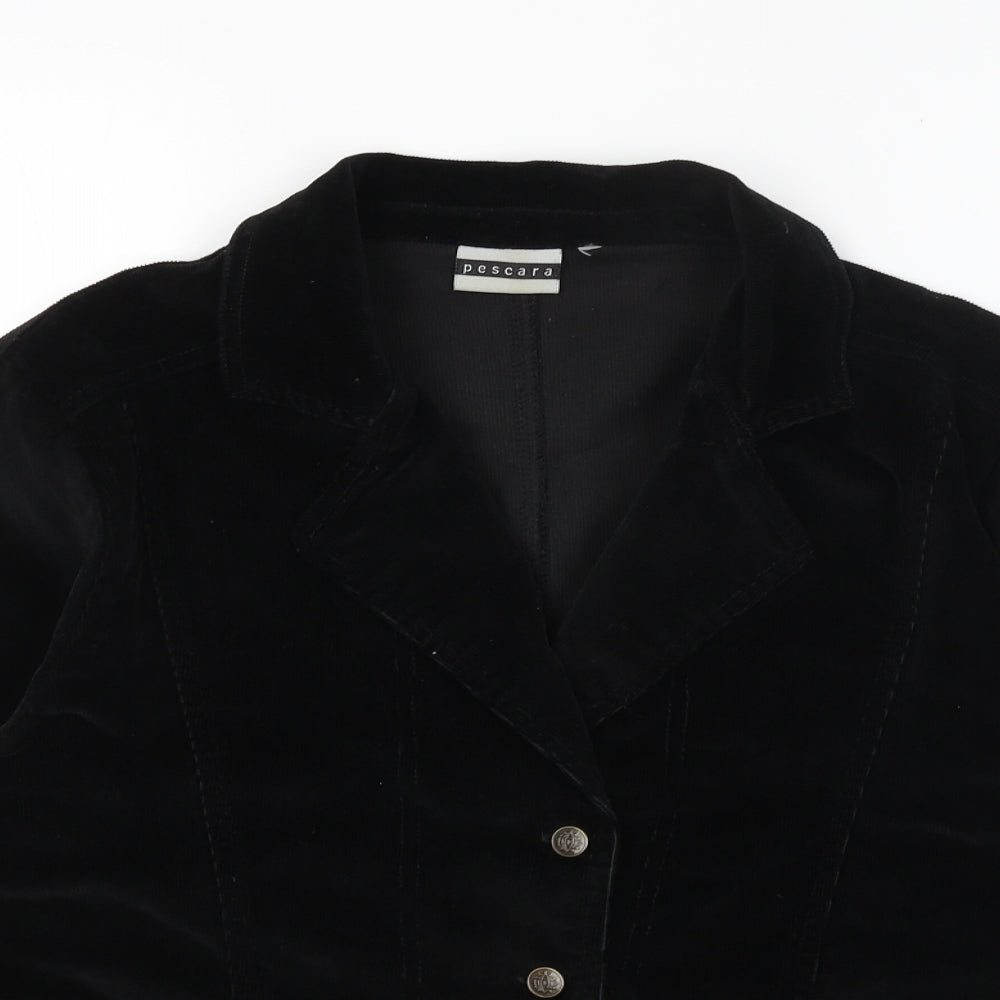 Pescara Womens Black   Jacket  Size M