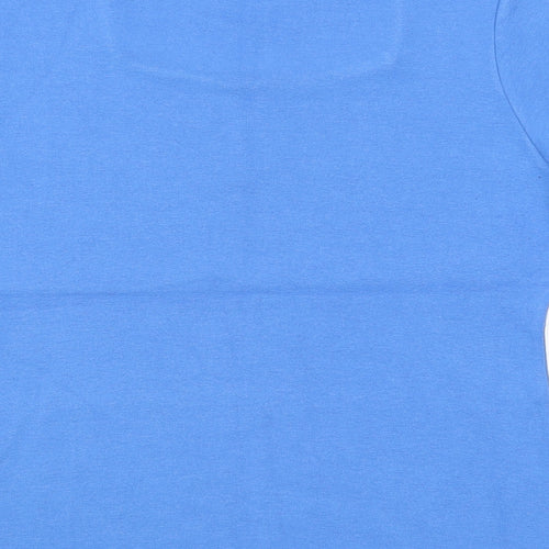 AMARANTO Womens Blue   Basic T-Shirt Size S