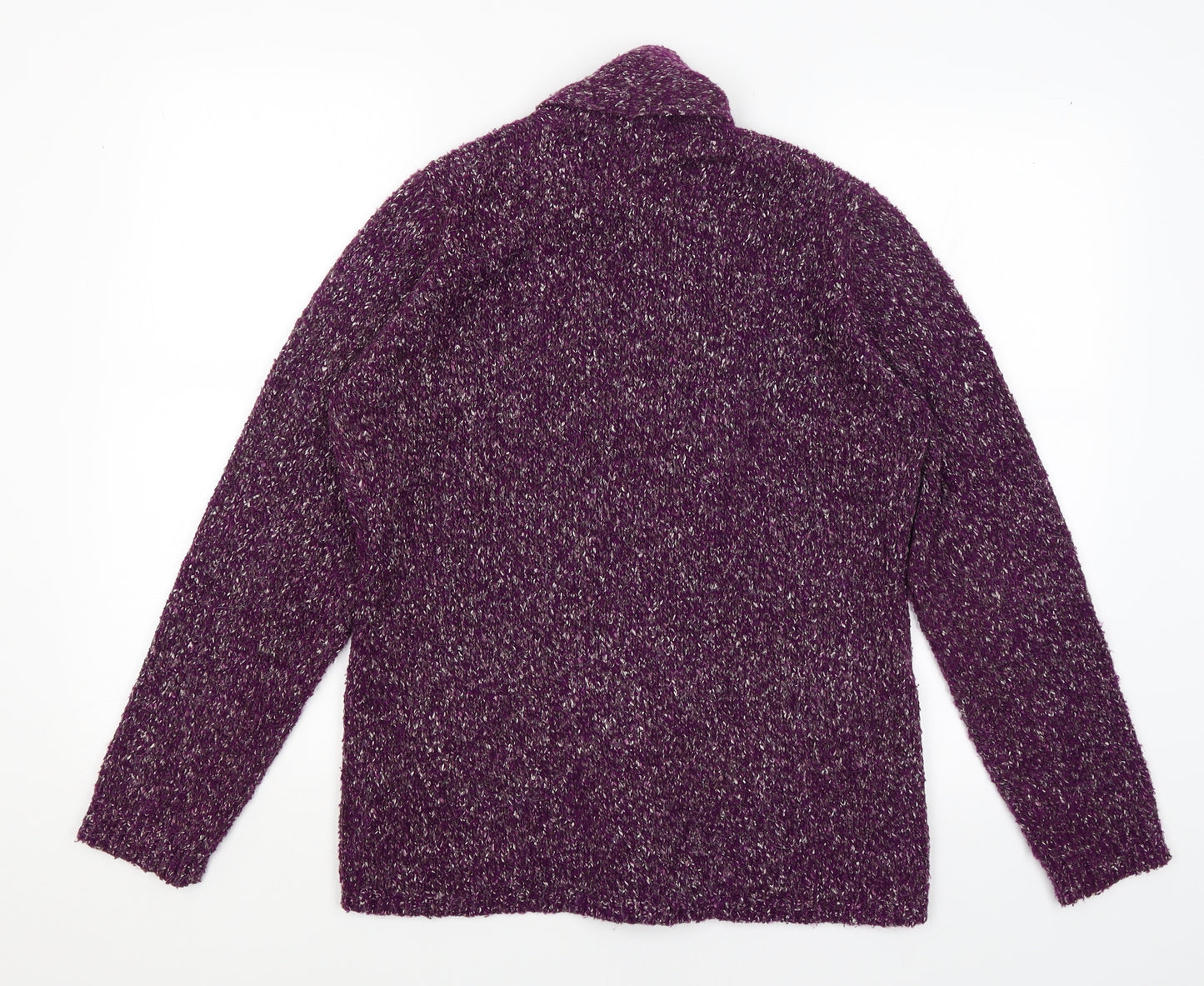 EWM Womens Purple   Cardigan Jumper Size 14