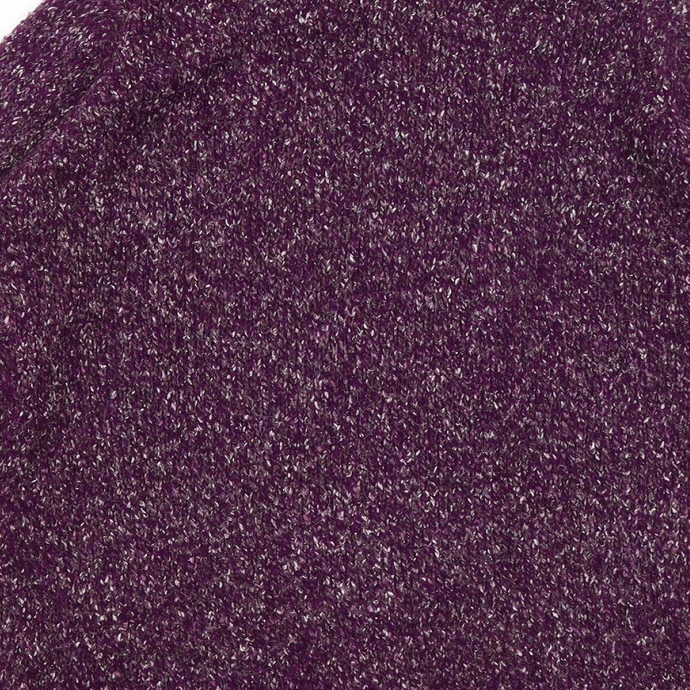EWM Womens Purple   Cardigan Jumper Size 14