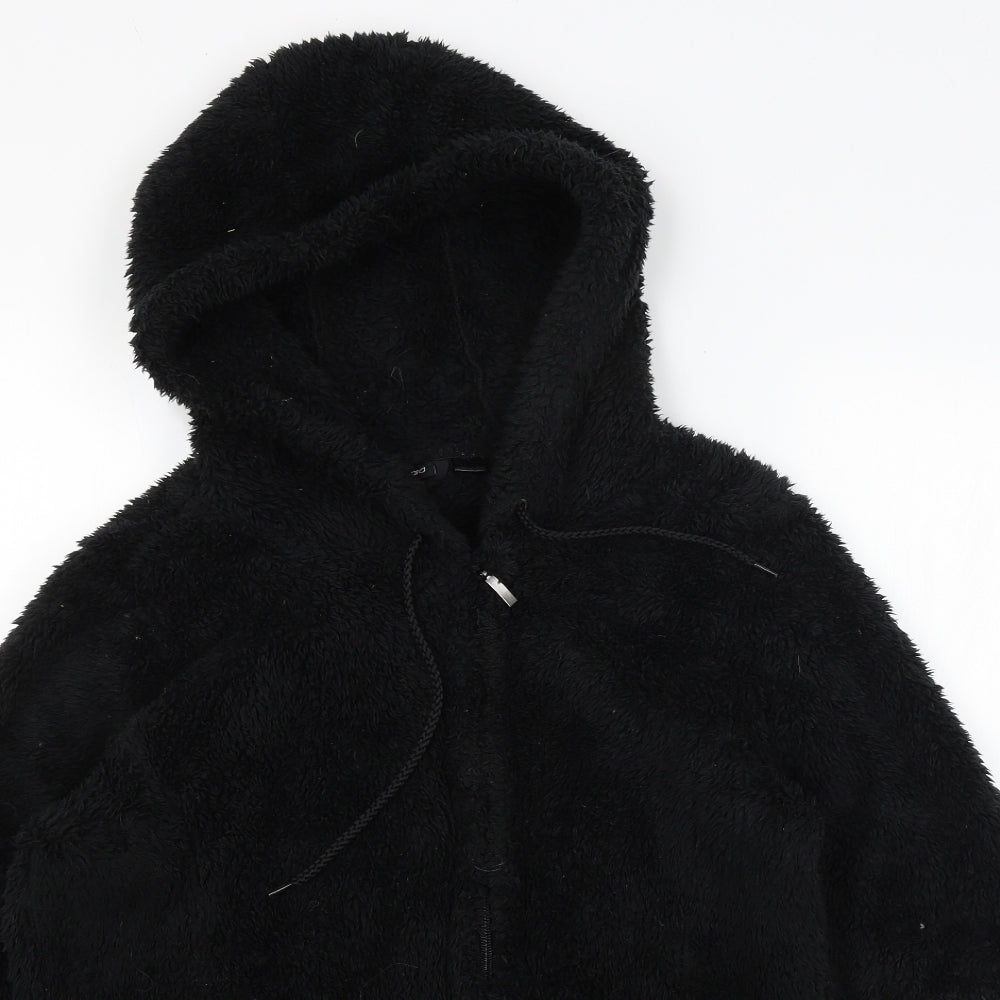 ESMARA Womens Black   Full Zip Hoodie Size 14