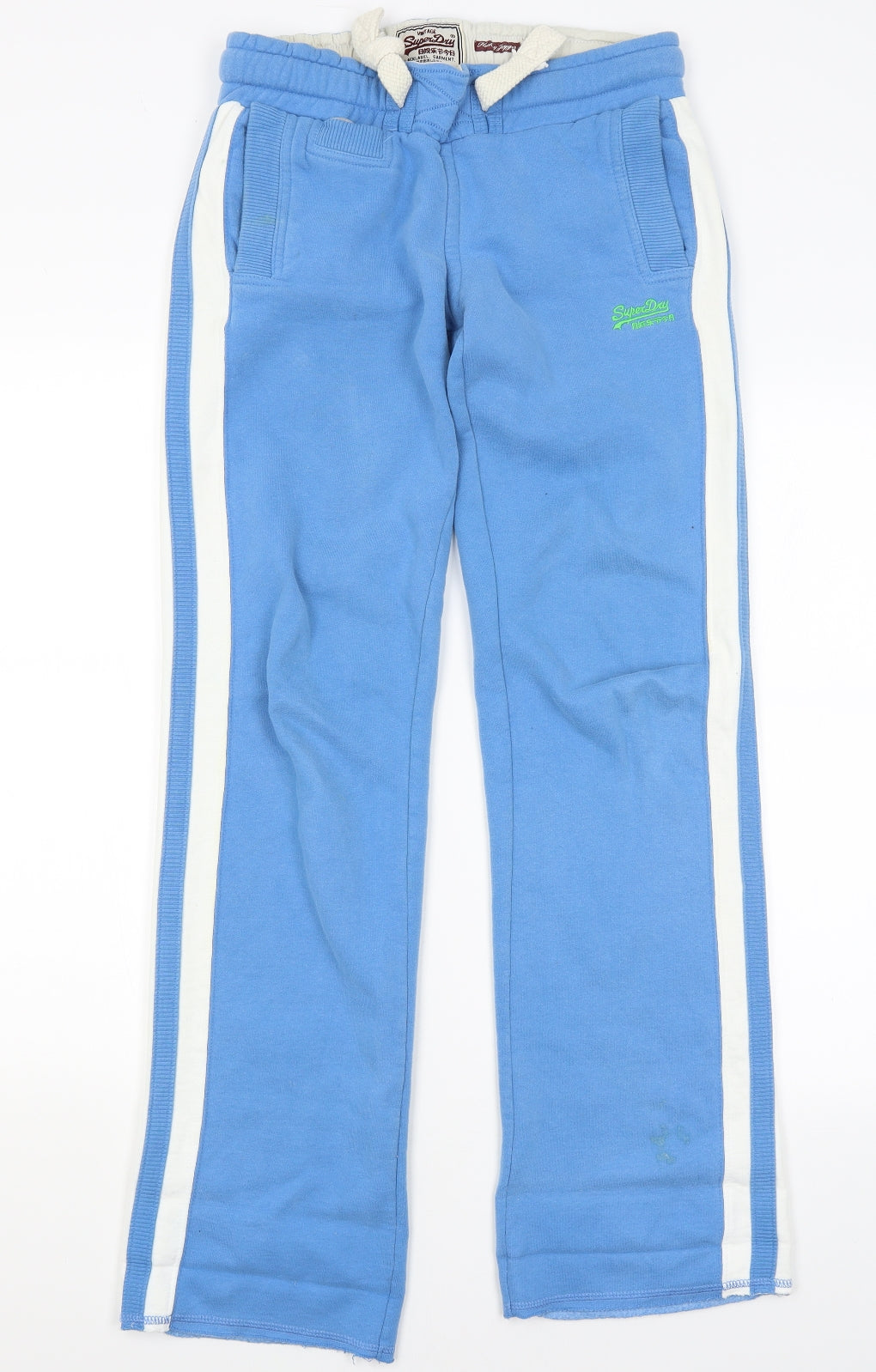 Superdry Mens Blue   Jogger Trousers Size XS L31 in