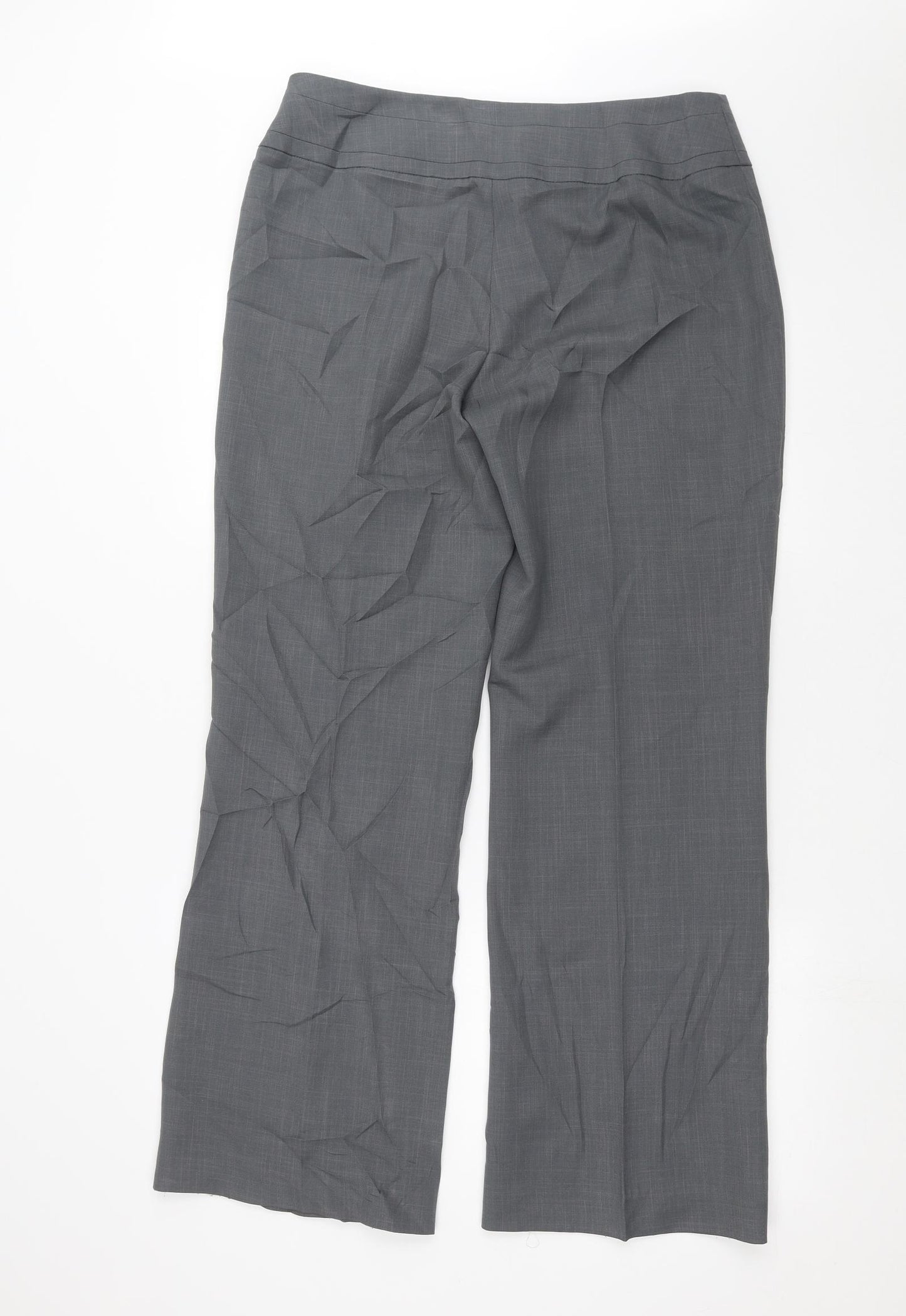 Debenhams Womens Grey   Trousers  Size 14 L31 in