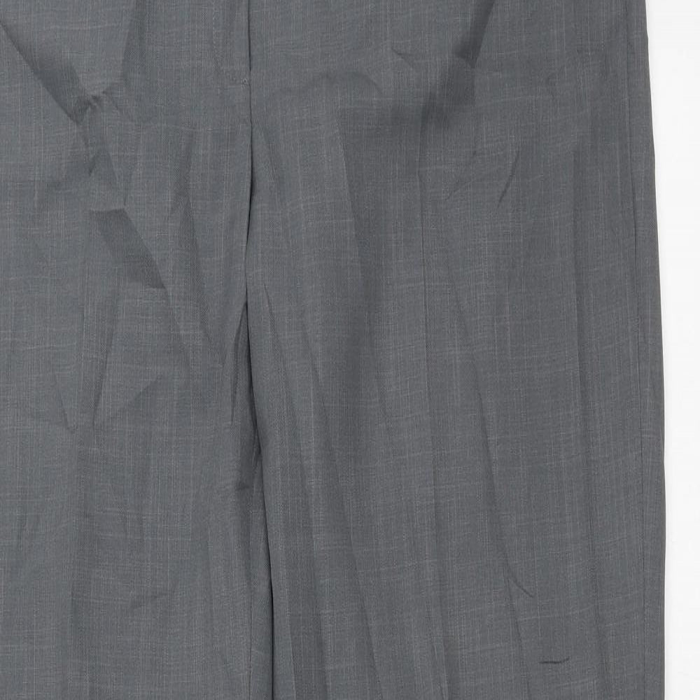 Debenhams Womens Grey   Trousers  Size 14 L31 in