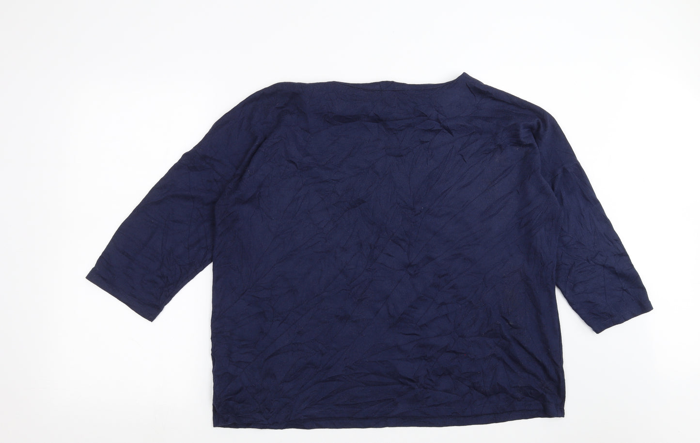 Bonmarché Womens Blue  Knit Pullover Jumper Size 20