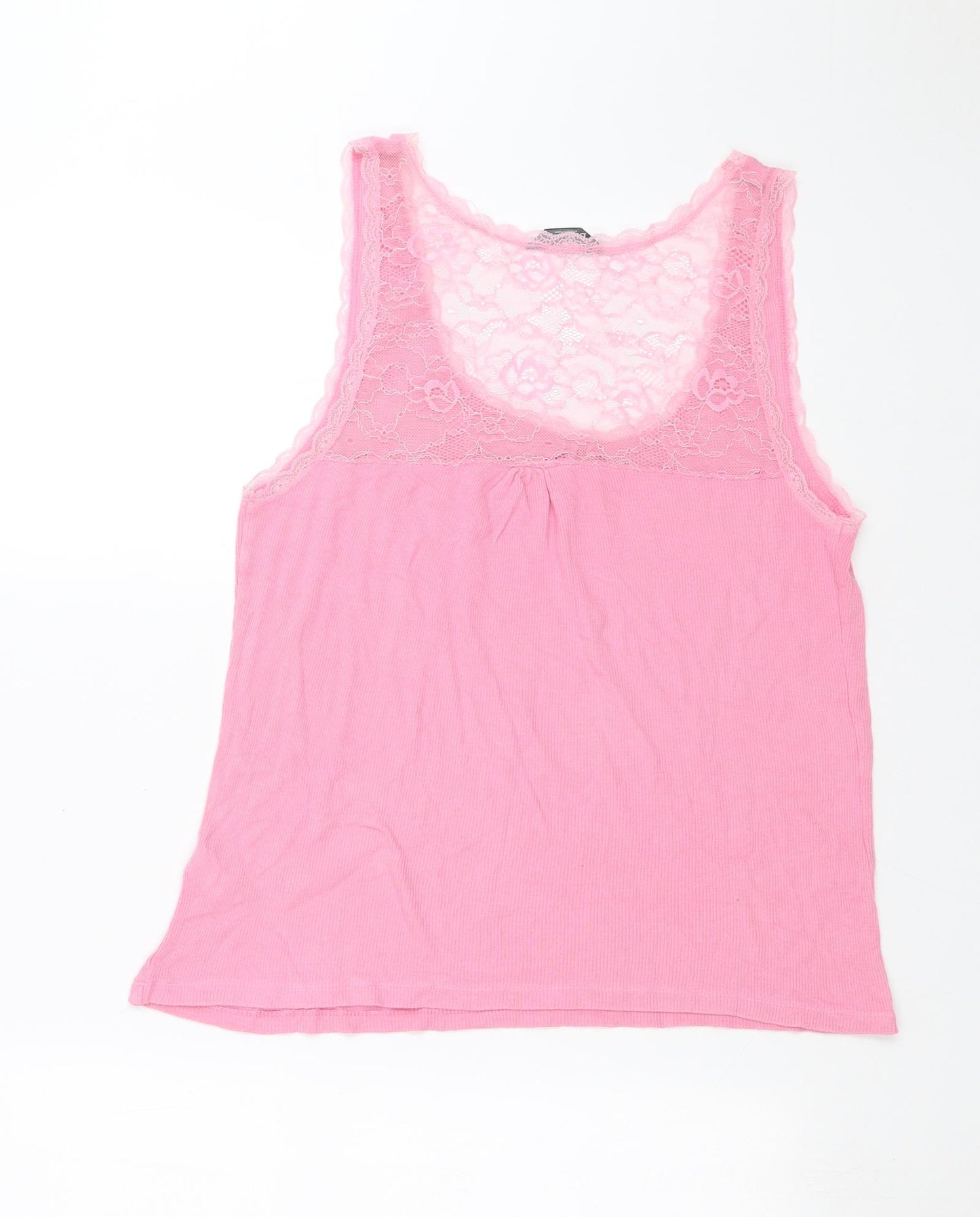 Limited Collection Womens Pink   Basic Tank Size 16