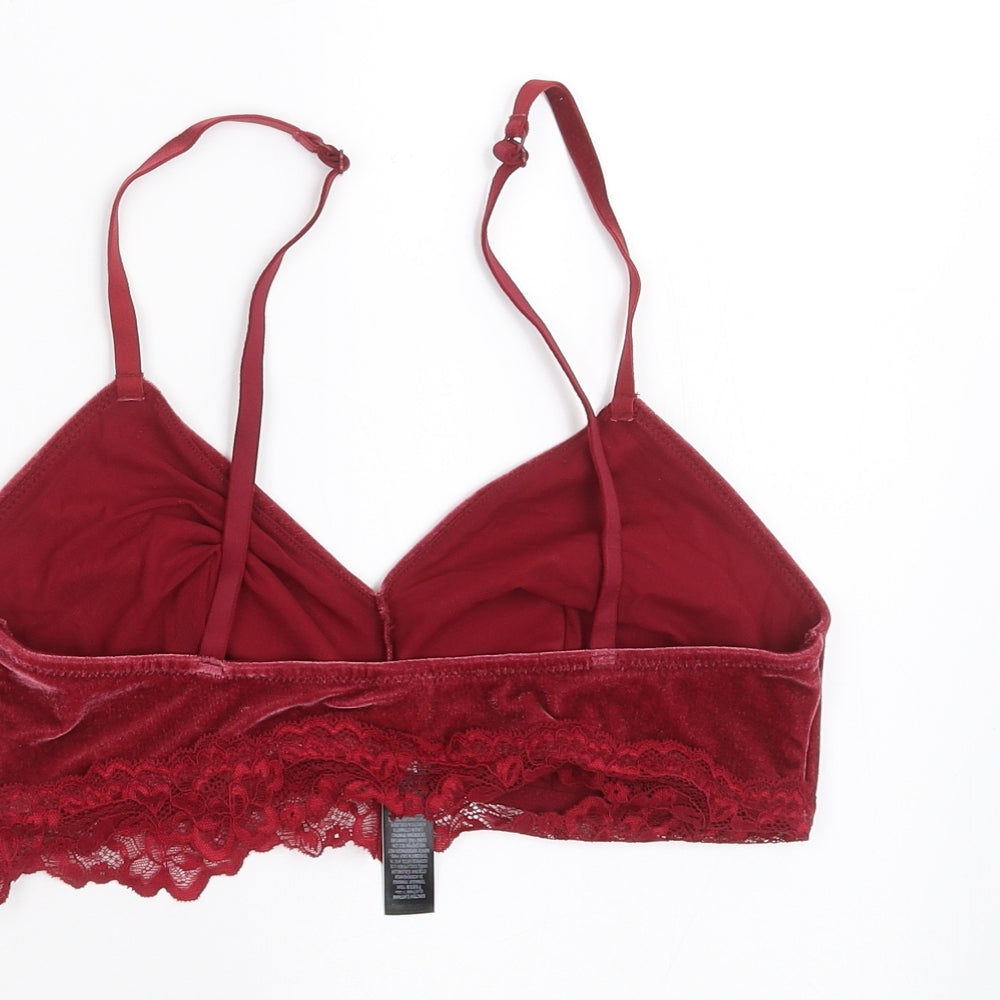 Marks and Spencer Womens Red   Camisole Blouse Size 14  - bra top