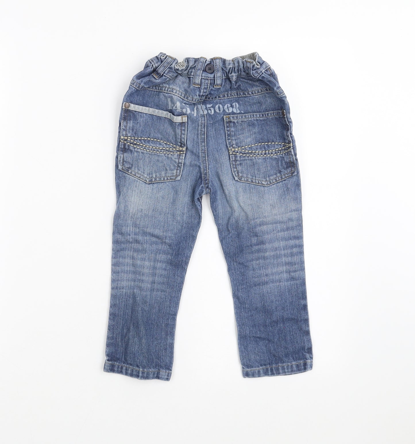 NEXT Boys Blue  Denim Straight Jeans Size 2-3 Years