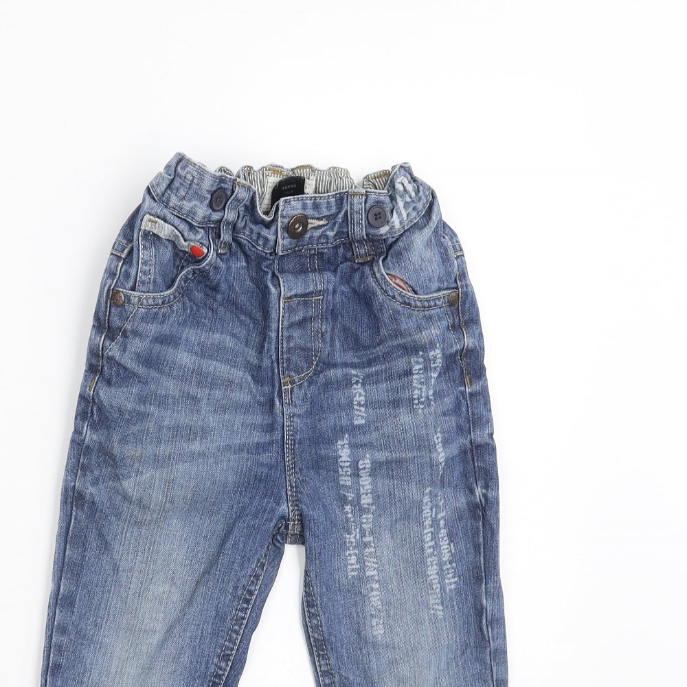 NEXT Boys Blue  Denim Straight Jeans Size 2-3 Years