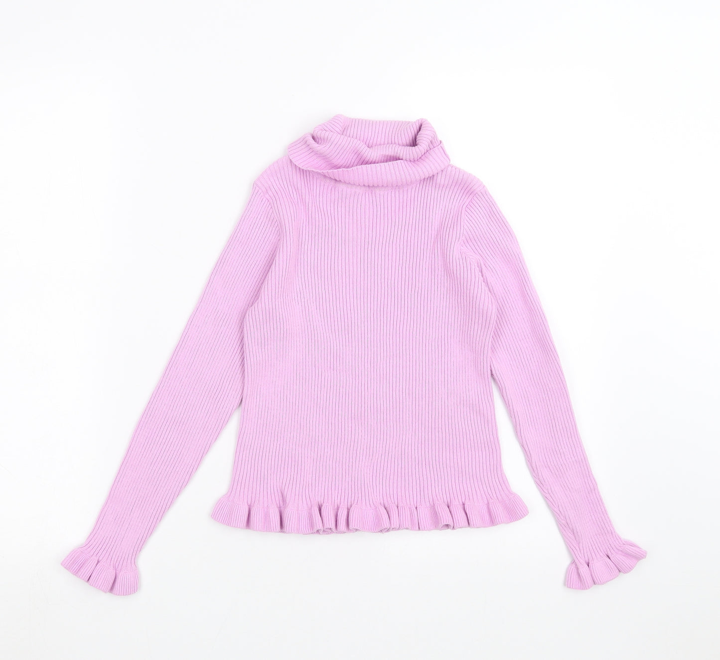 Matalan Womens Purple  Knit Pullover Jumper Size 10