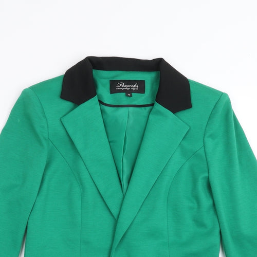 Peacocks Womens Green   Jacket Blazer Size 10
