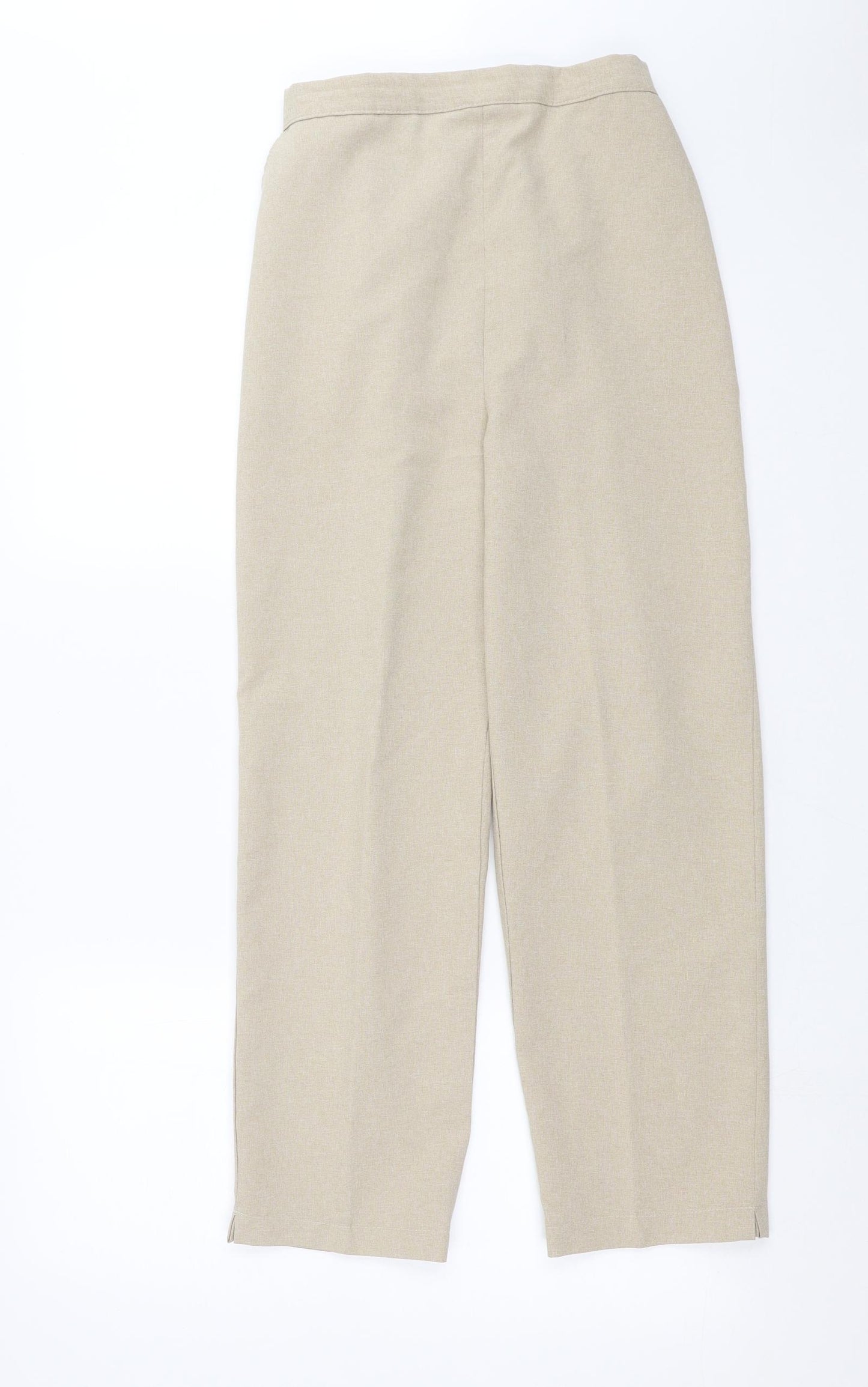 Preworn Womens Beige   Trousers  Size 12 L26 in